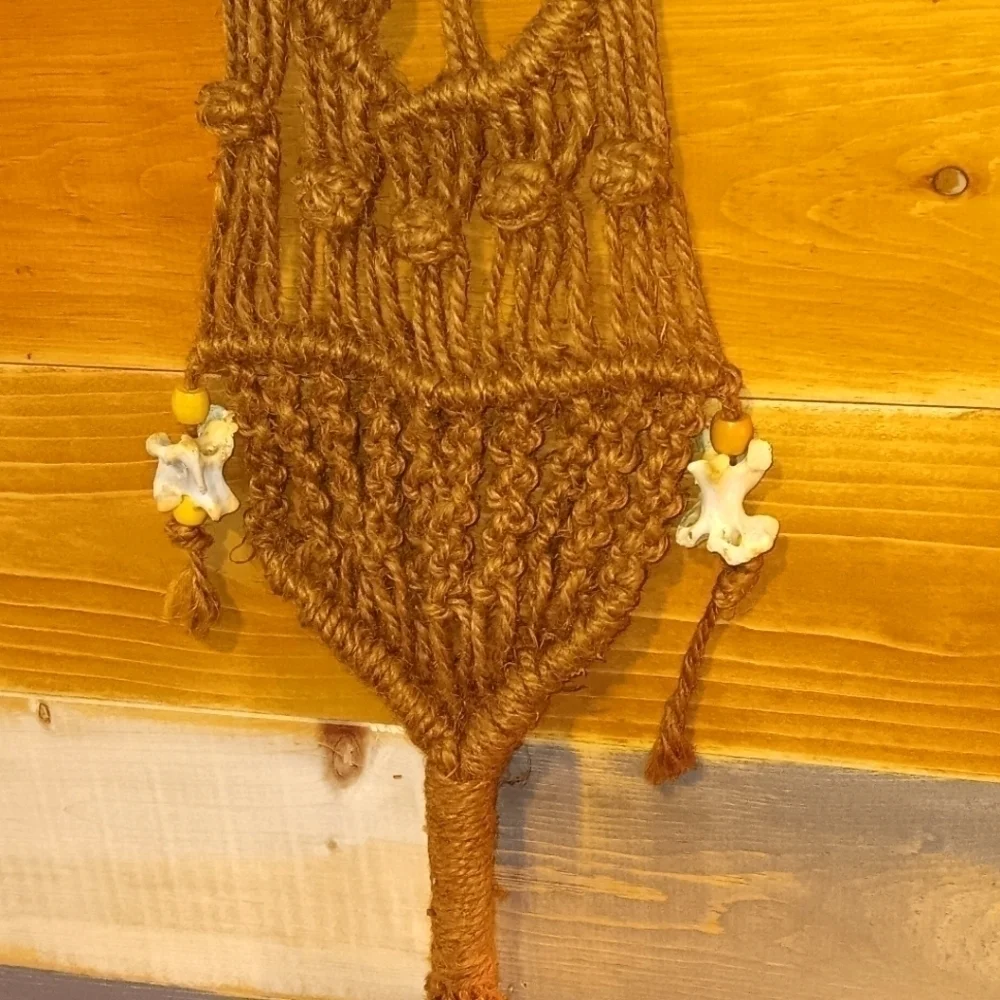 Vintage Macrame Wall Hanging
